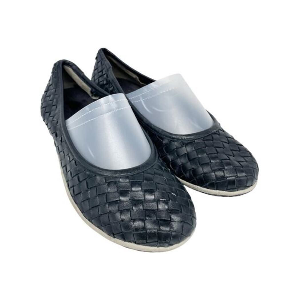 David Tate Women's Dazya Woven‎ Slip On Shows Black Size 8
